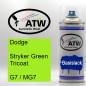 Preview: Dodge, Stryker Green Tricoat, G7 / MG7: 400ml Sprühdose, von ATW Autoteile West.